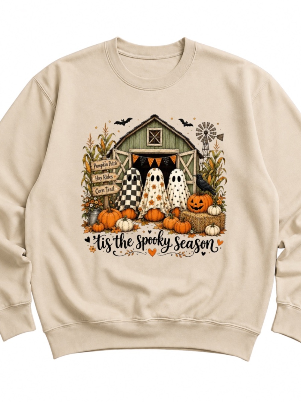 Sand ‘Tis the Spooky Season Halloween Crewneck
